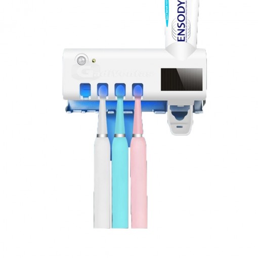 Dispensador De Pasta Dental Y Esterilizador Para Cepillo