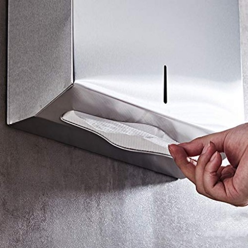 Dispensador De Toallas En Z , Acero Inoxidable De Grado 304