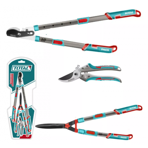 Tijeras De Poda Industrial 3pcs Marca Total