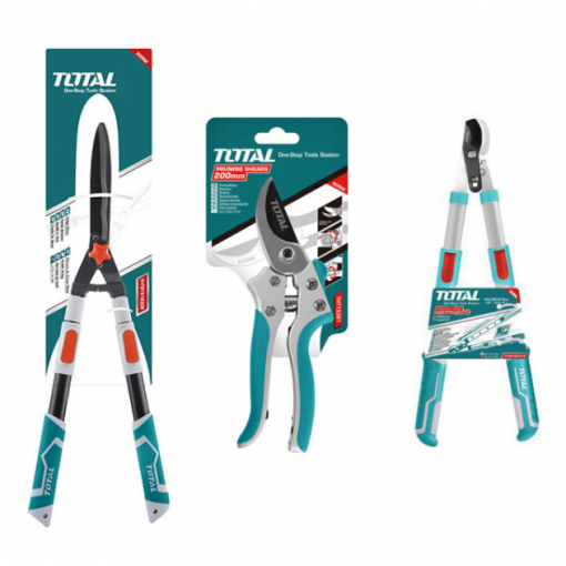 Tijeras De Poda Industrial 3pcs Marca Total