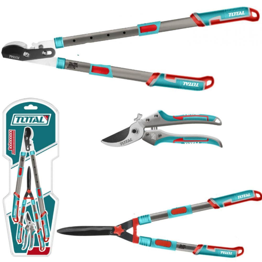 Tijeras De Poda Industrial 3pcs Marca Total