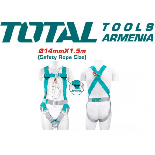 Arnés De Seguridad 1 Punto De Fijación, 4 Puntos De Ajuste.