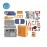 Set De Ferretería 39 Piezas Tipo Mochila Con Ruedas