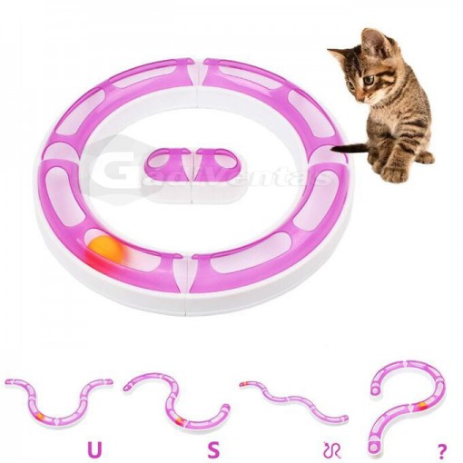 Juguete Para Gatos Circuito Armable