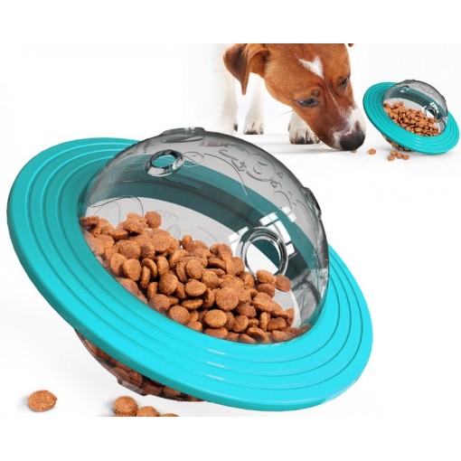 Juguete Dispensador De Comida Para Perros En Forma De Planeta