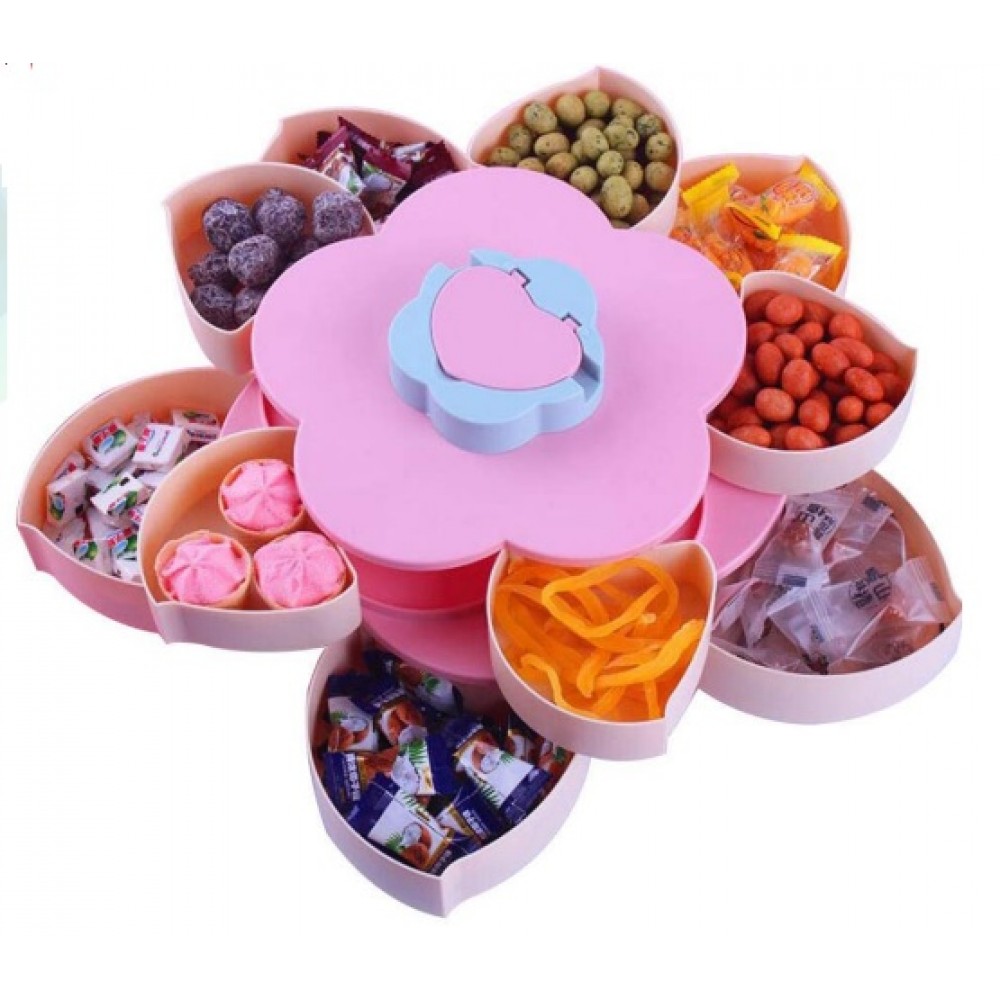 Caja Para Guardar Caramelos De 2 Niveles / Candy Box