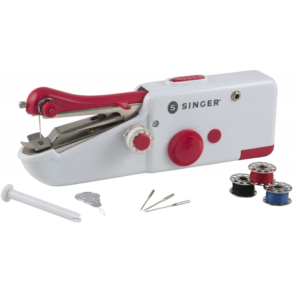 Máquina De Coser Manual A Pilas Marca Singer 