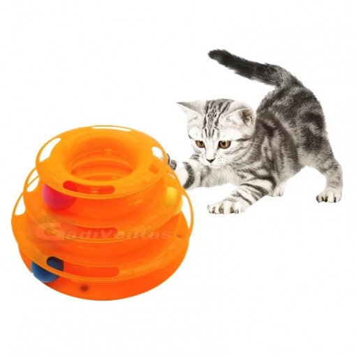 Torre De Juguete Para Gato, Tres Niveles