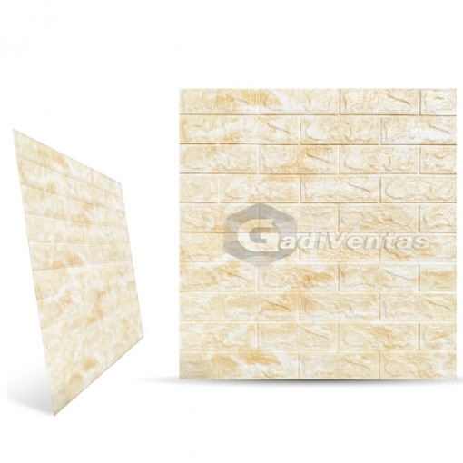 Pared Adhesiva 3d Efecto Ladrillo De Varios Colores