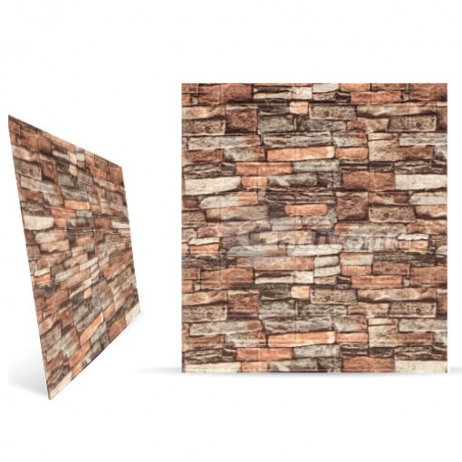 Pared Adhesiva 3d Efecto Ladrillo De Varios Colores