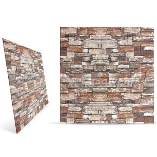 Pared Adhesiva 3d Efecto Ladrillo De Varios Colores