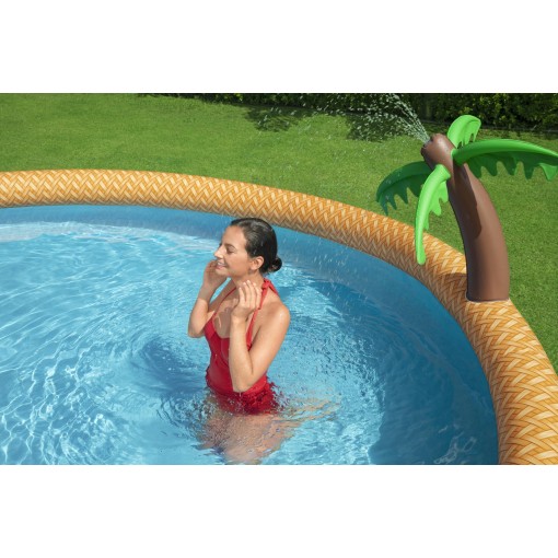 Piscina Inflable Bestway 4.57mx Los 84cm Con Bomba Y Filtro