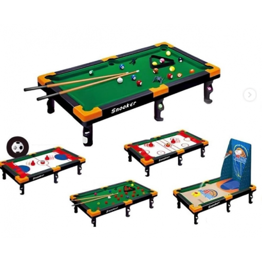 Mesa de juegos infantiles 5 en 1