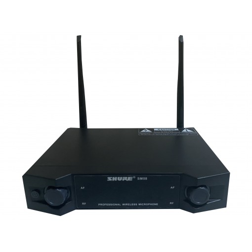 Micrófonos de diadema inalámbricos dual Shure SM58