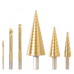 Set De Brocas Escalonadas De Titanio