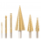 Set De Brocas Escalonadas De Titanio