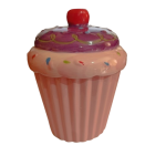 ENVASE DE CERAMICA TIPO CUPCAKE