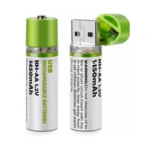 Pilas Recargables Usb
