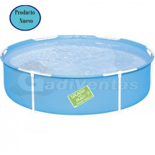 Piscina Circular De 1.52m De Diámetro X 38cm De Alto