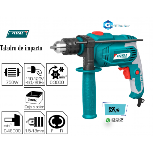Taladro De Impacto Total