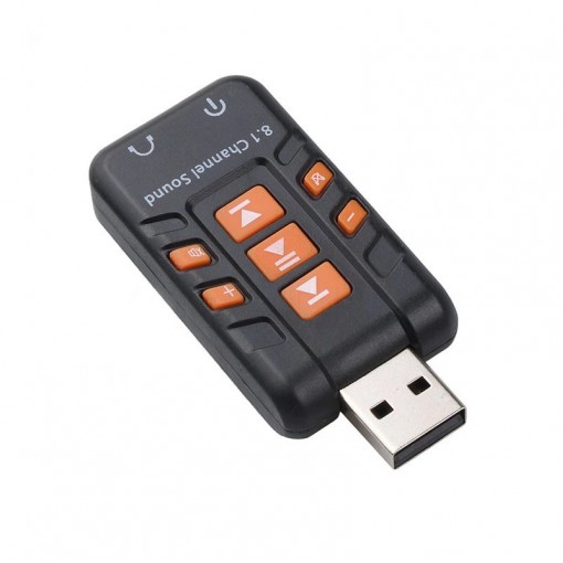 Tarjeta De Sonido Usb, Adaptador De Audio De 8,1 Canales