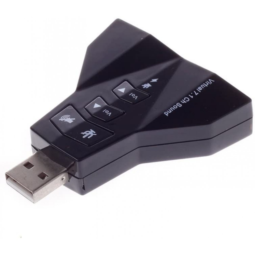 Adaptador De Audio Tarjeta De Sonido Externa
