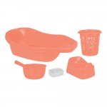 Tina De Bano Plastica Con Accesorios