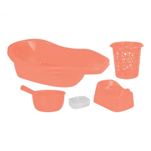 Tina De Bano Plastica Con Accesorios