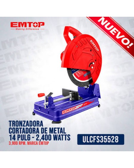 Tronzadora Para Metal 14 Pulgadas 2400 W