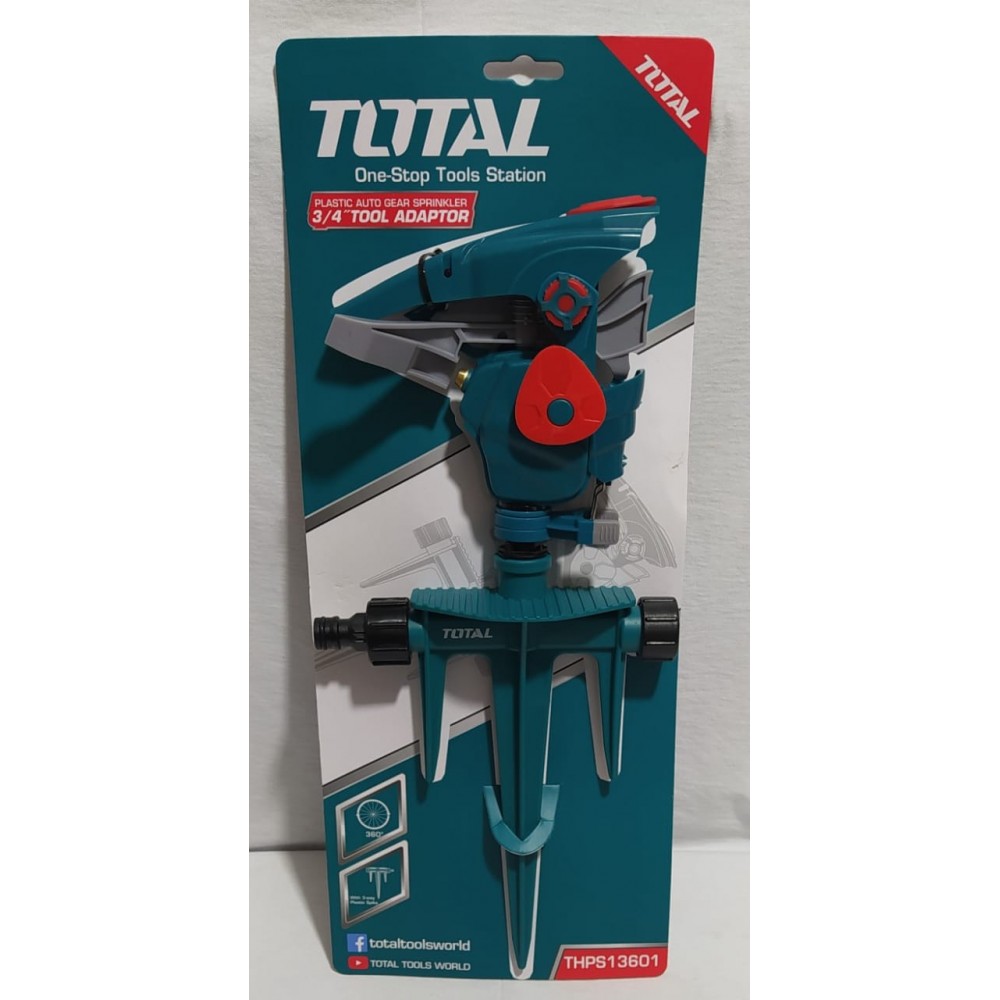 ASPERSOR PLASTICO 3 PUNTAS TOTAL AUTOMATICO CON FUNCION 360
